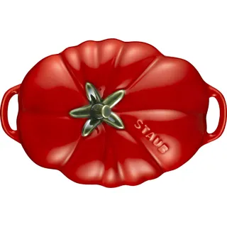 STAUB Bräter mit Deckel La Cocotte - Tomate Keramik Rot