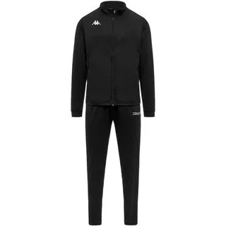 Kappa Salcio TKS Trainingsanzug, Herren, Schwarz/Weiß, Gr. S