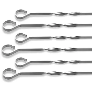 THÜROS Schaschlikspieße Edelstahl 6er Set 50cm