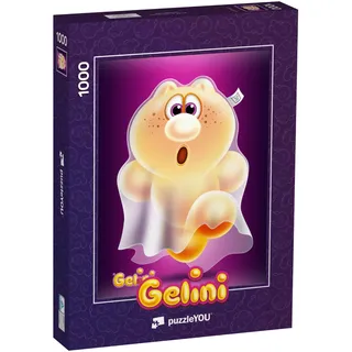 puzzleYOU: Puzzle 1000 Teile „Gelini Halloween DOTT“