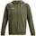 Fleece Kapuzenjacke Herren 390 marine od green/white L
