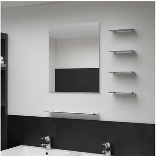 vidaXL Wandspiegel 500 x 600 mm Silber