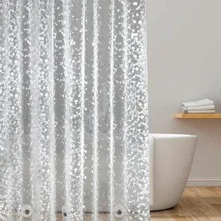 luxuskollektion Duschvorhang 120 x 200 cm transparent