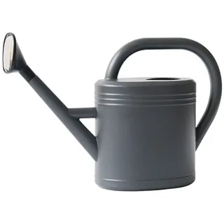 Ailovone Gießkanne Pflanzengießkanne Blumengießkanne 3 Liter Gartengießkanne aus Kunststoff zur Pflege und Bewässerung Gießkanne mit Langer Auslauf für Rasen, Innenterrasse, Büro (Grau)