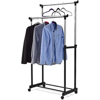 Giantex Eve74 Kleiderständer 74x40x180 schwarz