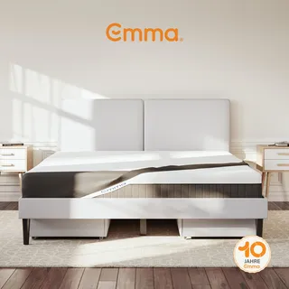 Emma Premium Matratzenschoner 200 x 200 cm weiß