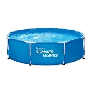 Summer Waves, Pool, Active Frame (Ø 244 x 76 cm)