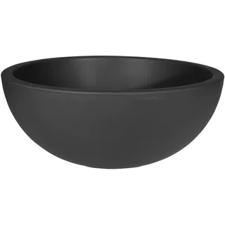 Spetebo Pflanzschale rund 39 x 39 x 10 cm Anthrazit