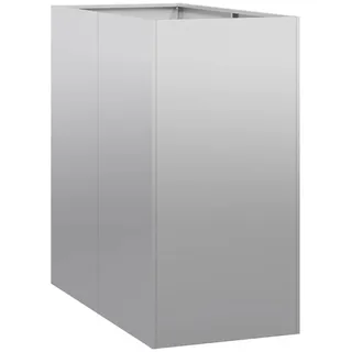 vidaXL Pflanzgefäß 40x80x80 cm Stahl verzinkt