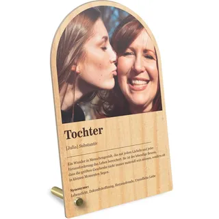 Geschenke für Tochter - Definition wie im Duden Holzbild - Tochter Geschenke, Tochter Geburtstagsgeschenk, Gemälde, Beste Tochter, Geburtstagsgeschenk für Tochter, Tochter Geschenk, Geschenke Tochter