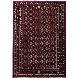 KADIMA DESIGN Tannheim Kurzflorteppich 120 x 170 cm Rot