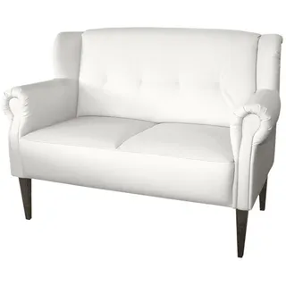 Home Affaire Moro Küchensofa Kunstleder 2-Sitzer Weiß