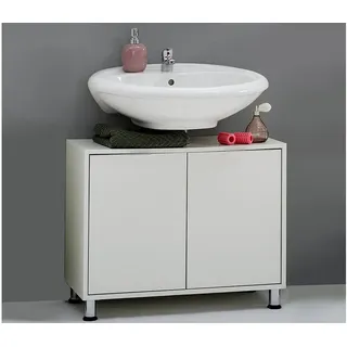 PREISBRECHER Waschbeckenunterschrank Lofti 70 x 56.5 x 33 cm (B/H/T) weiß