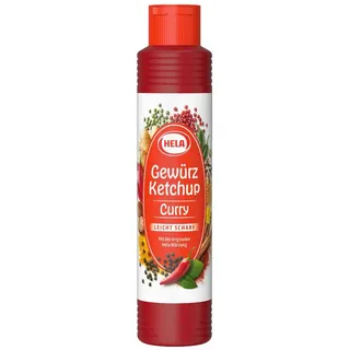 Hela Gewürz Ketchup Curry leicht scharf 500 ml