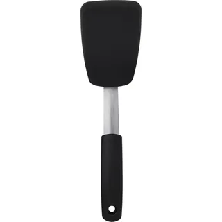Oxo Pfannenwender Silikon 8,3 x 28,5 cm schwarz/silber