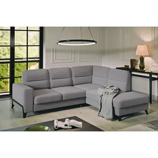 MF Design Cassada Recamiere Rechts in Grau -  (L) 237 x (B) 277 x (H) 100 cm | Gr.: onesize