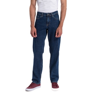 Cross Jeans Herren Jeans ANTONIO Relaxed Fit Blau 305 Normaler Bund Reißverschluss W 40 L 32