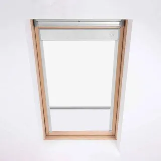 Famanu Dachfensterjalousien - Verdunkelung - Lichtkontrolle - C01 - Silber