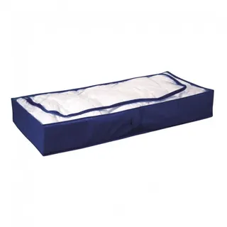 Unterbettbox,Vlies, 106x45x16cm,blau - Blau