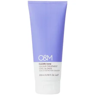 o&m Clean Tone Color Treatment Tönungsmaske Cool Blonde 200 ml