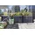 In & Out 401 S 185 x 65 x 40 cm schwarz/granit