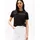 Kurzarmshirt TOMMY HILFIGER REG SS Gr M 38 schwarz Jersey Obermaterial 100 Baumwolle bedruckt unifarben normal hüftlang Rundhals eingesetzt abgesteppte Kante Shirts Baumwolle