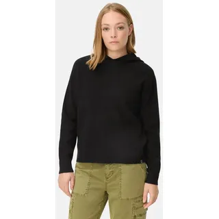 CAMEL ACTIVE Strickpullover mit Kapuze Schwarz XS