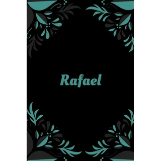 Rafael: Personalisiertes Notizbuch mit namen, hübsches Geschenk für Rafael
