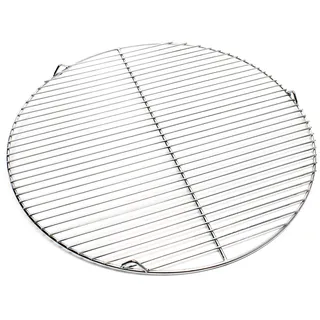 Wiltec Grillrost Ø 55 cm Edelstahl weiß