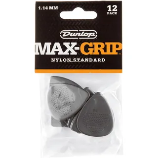 Dunlop Plektrum Max Grip 1,14mm 12 Stück