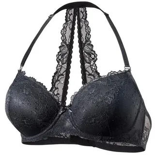 LASCANA Neckholder-BH Damen schwarz Gr.95C