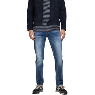 Jack & Jones Herren Jeans JJIMIKE JJORIGINAL JOS 411 Comfort Fit Blau Normaler Bund Reißverschluss W 31 L 30