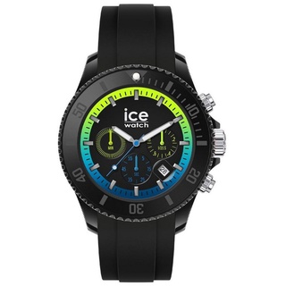 ice-watch Chronograph Ice-Watch Herren Uhr Ice Chrono 020616 Black lime, (1-tlg)