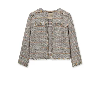 MOS MOSH Blazer grau / orange / pink 36