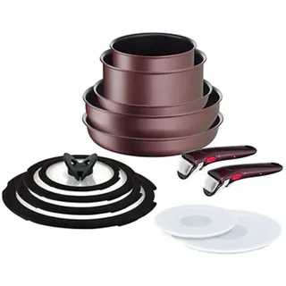 Tefal Ingenio IH Brown Unlimited L3859292 Kochgeschirr, 13-teilig, für alle Herde + Induktion