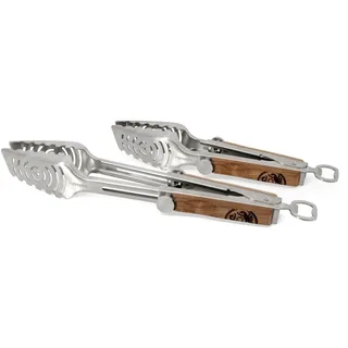 Petromax Grillzange 29 bis 37 cm Edelstahl silber