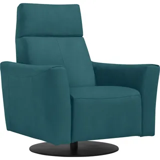 Egoitaliano Lounge-Sessel Blues Polyätherschaum 0 x 0 x 0 cm Blau drehbar mit Relaxfunktion