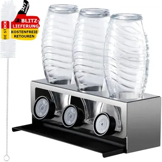 Flaschenhalter Sodastream Abtropfhalter Abtropfständer Mit Abtropfwanne Flaschen