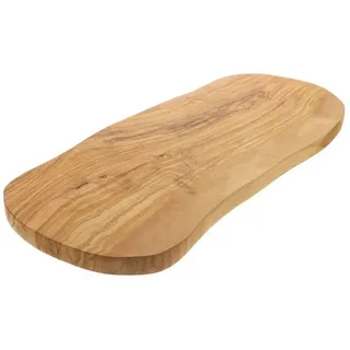 Hofmeister Schneidebrett Olivenholz Küchenbrett Holzbrett, Schneidebrett 50 x 20 x 2 cm braun 20.0 cm x 50.0 cm x 2.0 cm