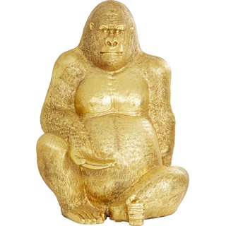 Deko Figur Gorilla Gold XXL 249