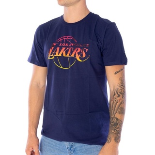 New Era T-Shirt T-Shirt New Era Coastel Heat Los Angeles Lakers blau M