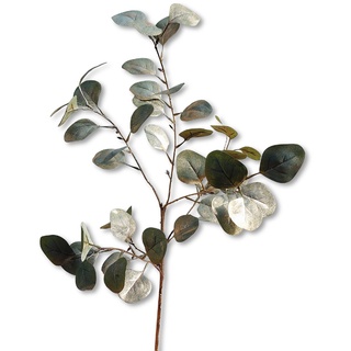Deko-Zweig Eukalyptus 90 cm Kunststoff Grün M (Medium)