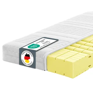 Ravensberger Matratzen Komfort-SAN® Härtegrad H2 (RG 50) 90 x 200 cm mit Baumwollbezug