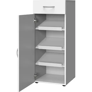 WIMEX Multiraumkonzept 40 x 98 x 40 cm weiß matt / weiß