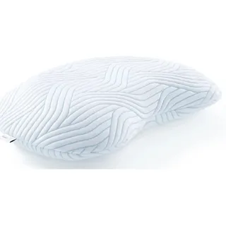 TEMPUR Curve Kissen S: mittelfest, Nacken-/Schulterentlastung in Seiten-/Rückenlage, Bezug kühlend 61 x 40 x 9,5 cm