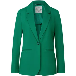 Kurzblazer STREET ONE Gr. 40, grün (fresh spring green) Damen Blazer mit aufgenähten Taschen