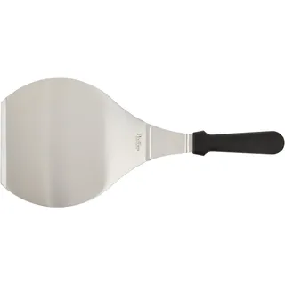 PINTINOX Küchenwender Professional, für Pfannkuchen, Pizza, Kuchen, Edelstahl, spülmaschinengeeignet schwarz|silberfarben