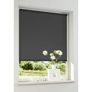 OTTO home Seitenzugrollo Themse-Uni 45 x 150 cm grau