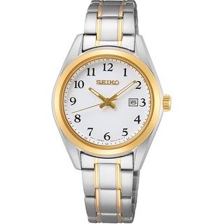 Seiko SUR466P1 Damen-Armbanduhr mit Saphirglas Bicolor