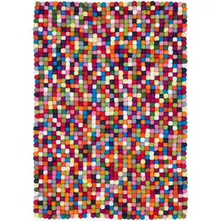 myfelt Filzkugelteppich Lotte - 50x70 cm...